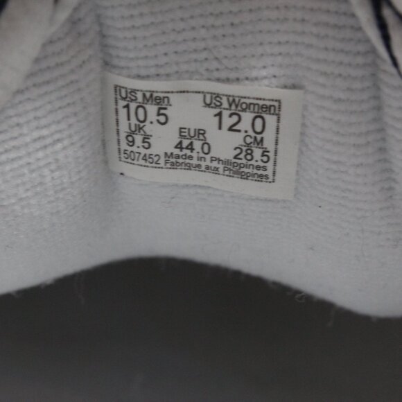 VANS Knu Skool Mid White Black RARE Version Skateboard Shoes Mens Size 10.5 - Picture 11 of 11